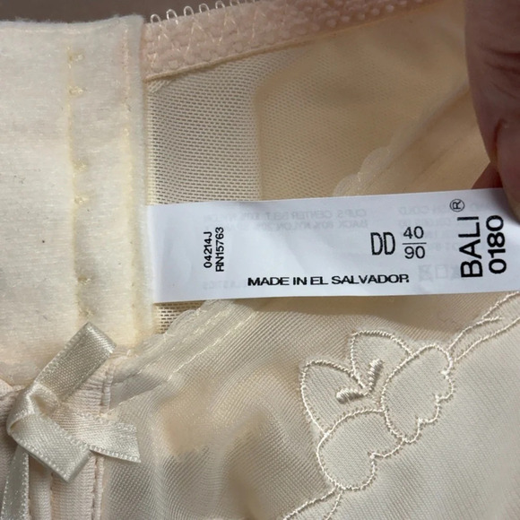 Flower Bali® Underwire Bra - 0180 38 DD Nude Ivory Cream - Picture 4 of 6